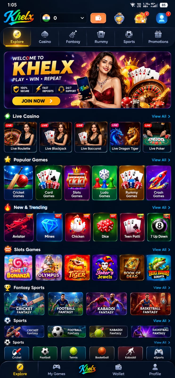 KHELX GAME APK